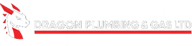 Dragon Plumbing & Gas Logo - White