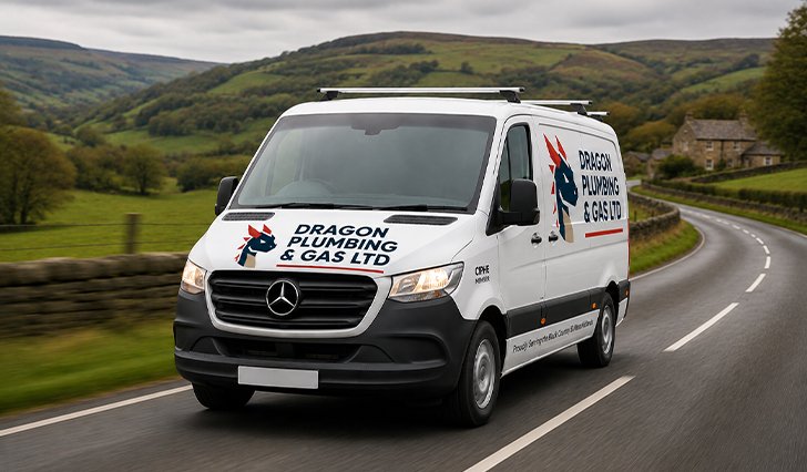 Dragon Plumbing & Gas Van