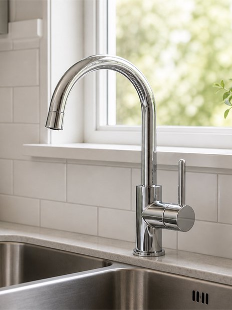 Kitchen Tap in a kitchen