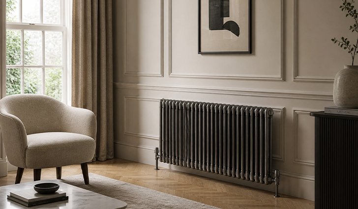 radiator in lounge
