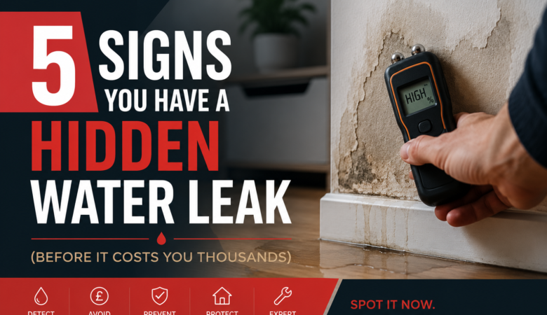 5 Signs You Have a Hidden Water Leak (Before It Costs You Thousands)