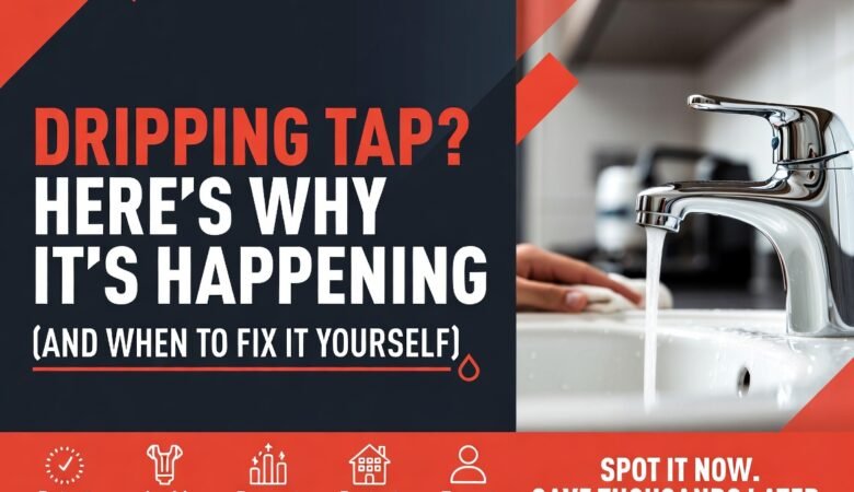 Dripping Tap? Here’s Why It’s Happening (And When to Fix It Yourself)