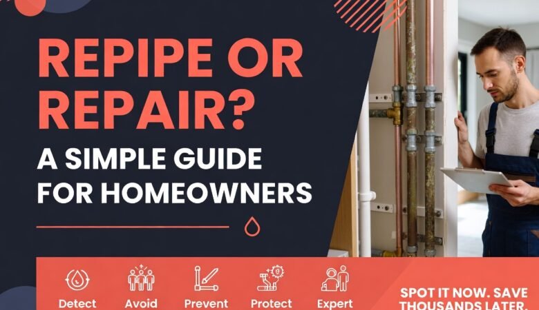 Repipe or Repair? A Simple Guide for Homeowners
