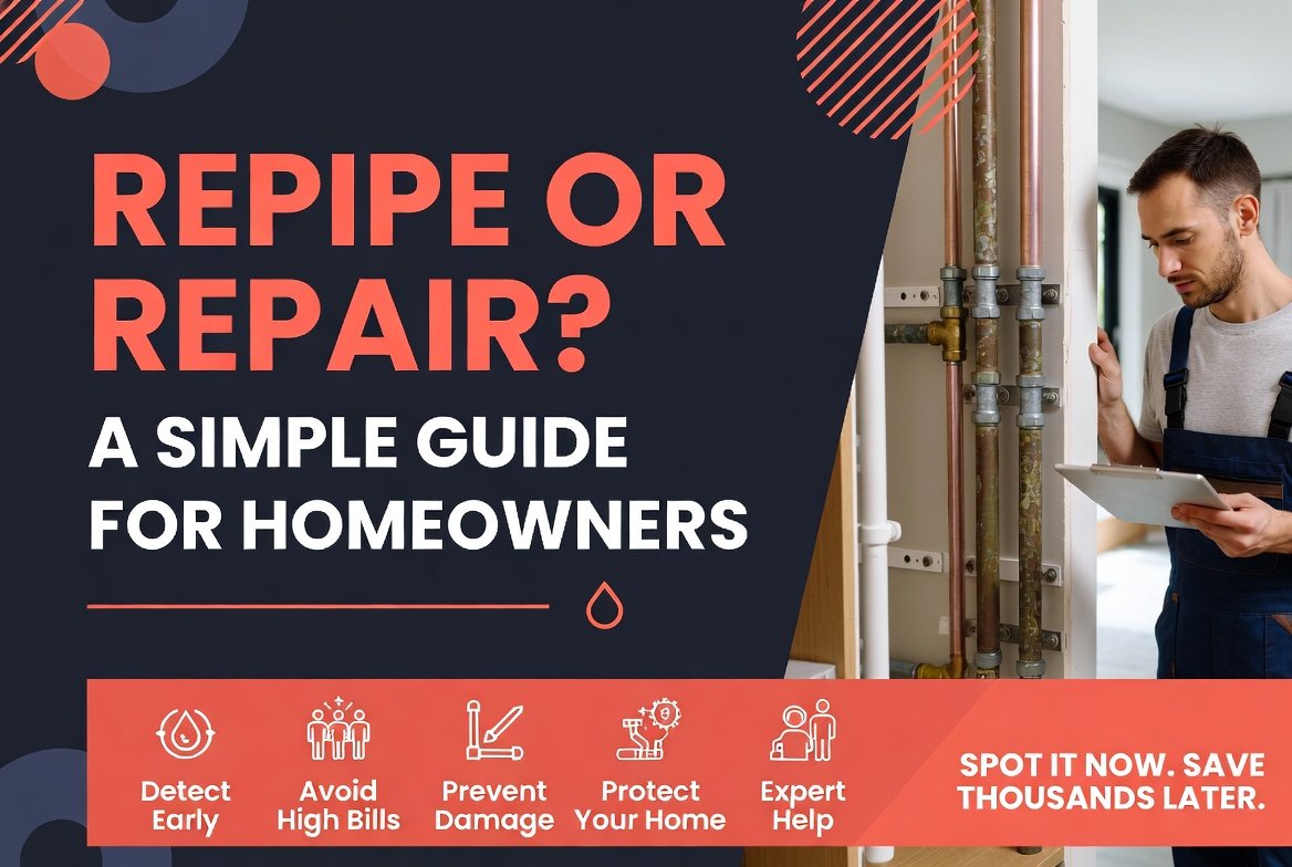 Repipe or Repair? A Simple Guide for Homeowners