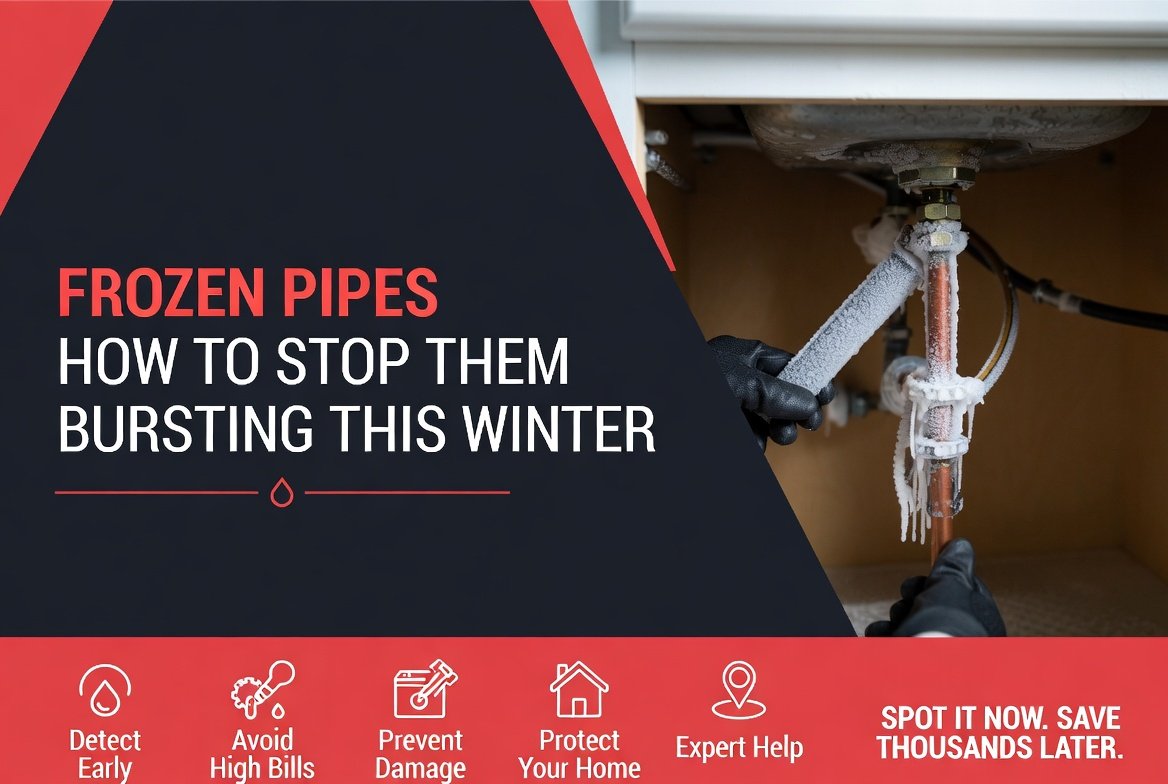 Frozen Pipes: How to Stop Them Bursting This Winter